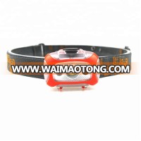 2017 newest Headlamp with Motion Sensors for Camping Hiking, Hunting Running Reading, 3 AAA battery.